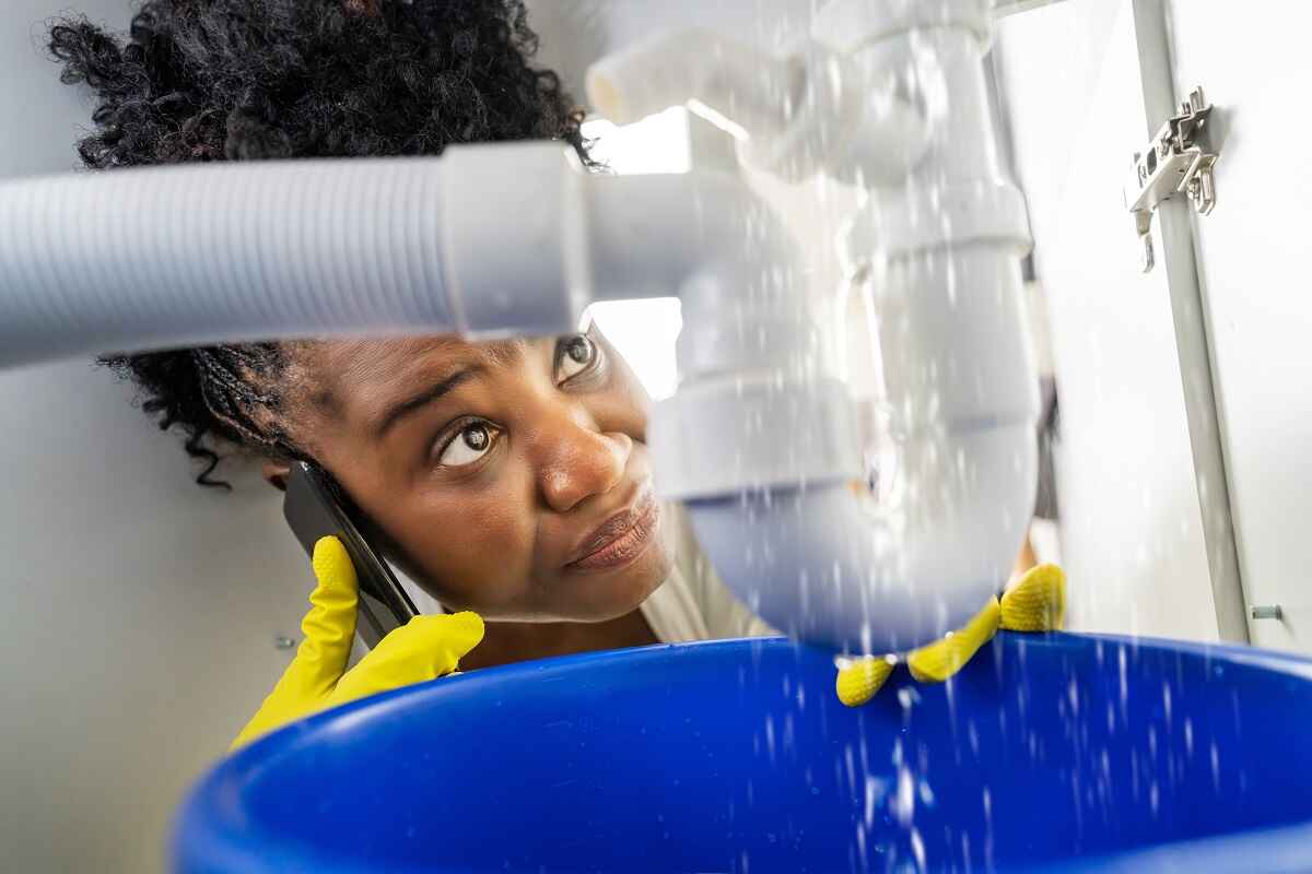 leaky pipes
